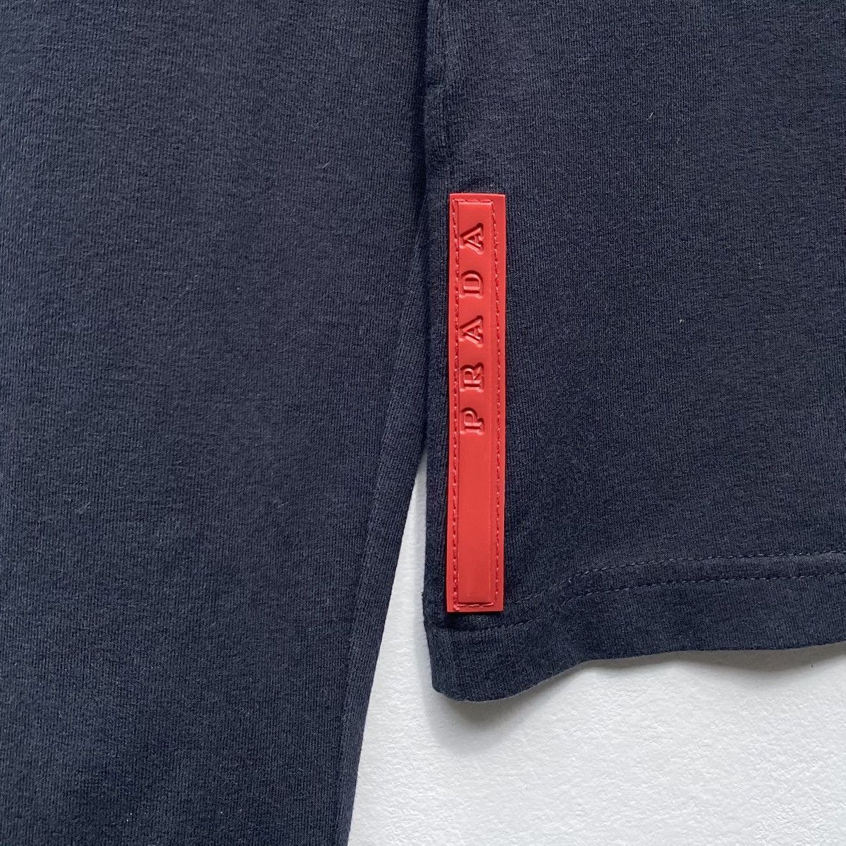 Prada Vintage Prada Turtle Neck Shirt Prada Luxury Brand Size S / US 4 / IT 40 - 11 Thumbnail