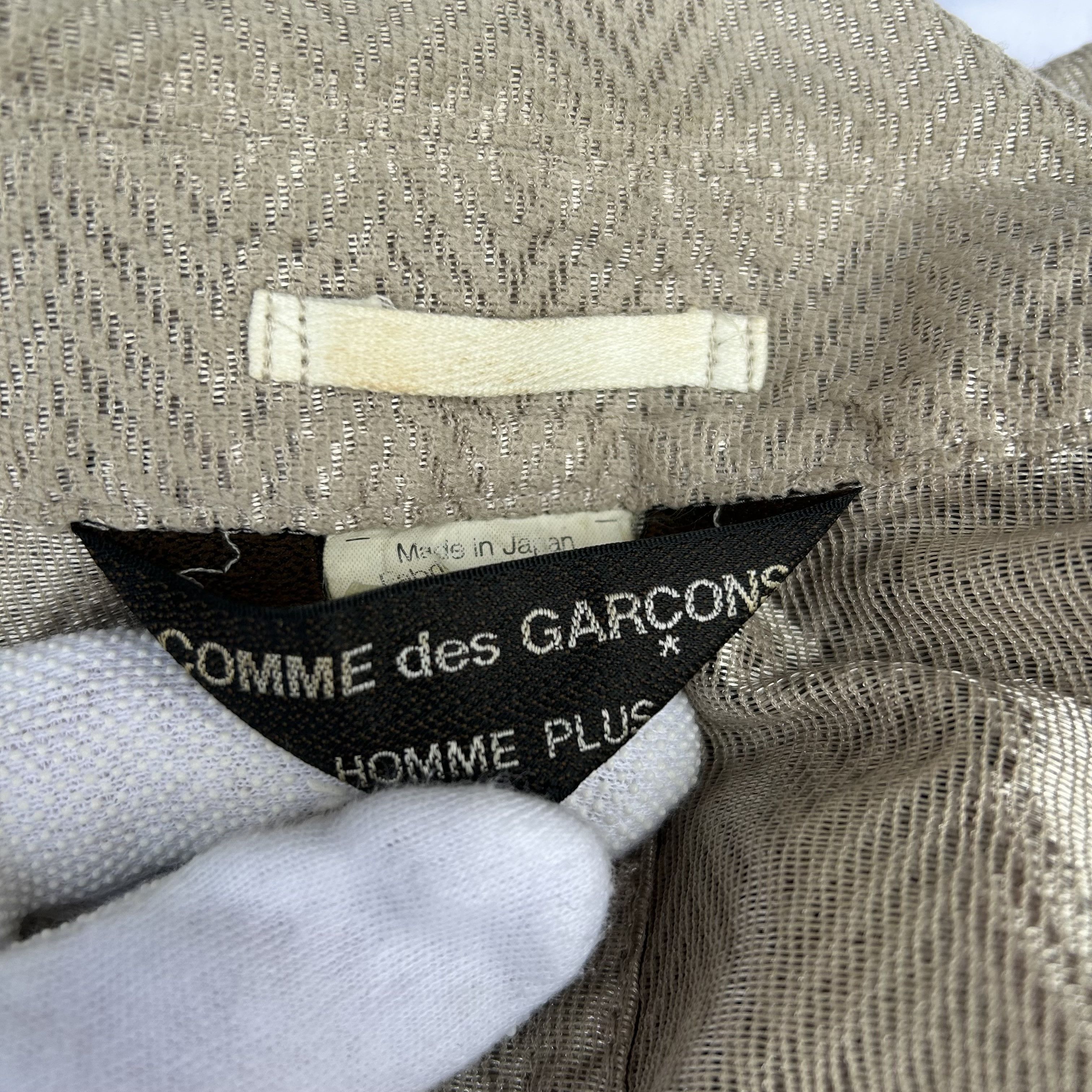 Comme des Garcons CDG Homme Plus Light Gold Overcoat S/S08 Coat Jacket Size US L / EU 52-54 / 3 - 7 Thumbnail