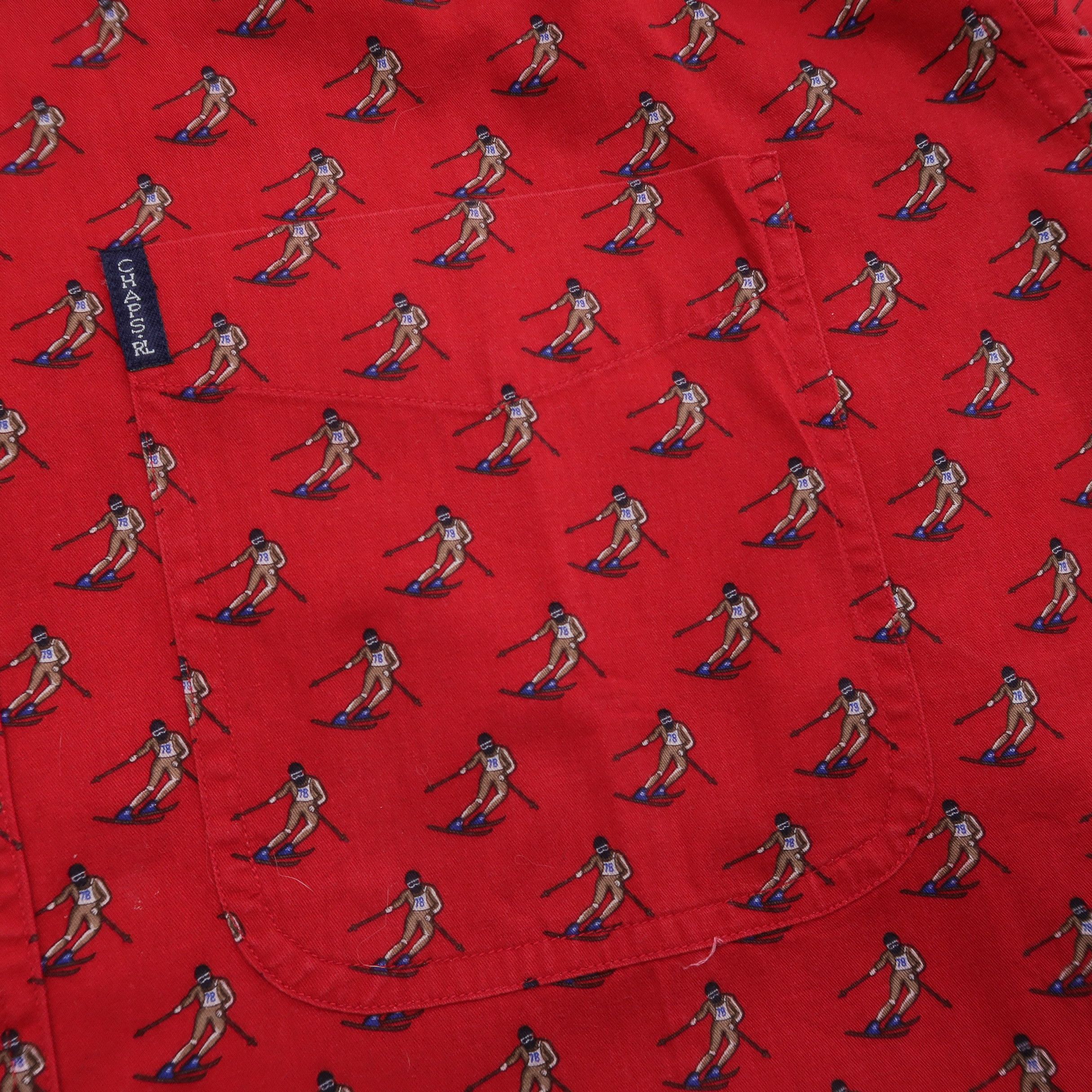 Polo Ralph Lauren 2000s Chaps Ralph Lauren Skiman Pattern Western Shirt Size US M / EU 48-50 / 2 - 8 Thumbnail