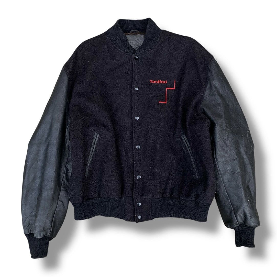 Golden Bear Vintage 90s Golden Bear Kith Wool Leather Varsity Jacket.#F8 Size US XXL / EU 58 / 5 - 1 Thumbnail