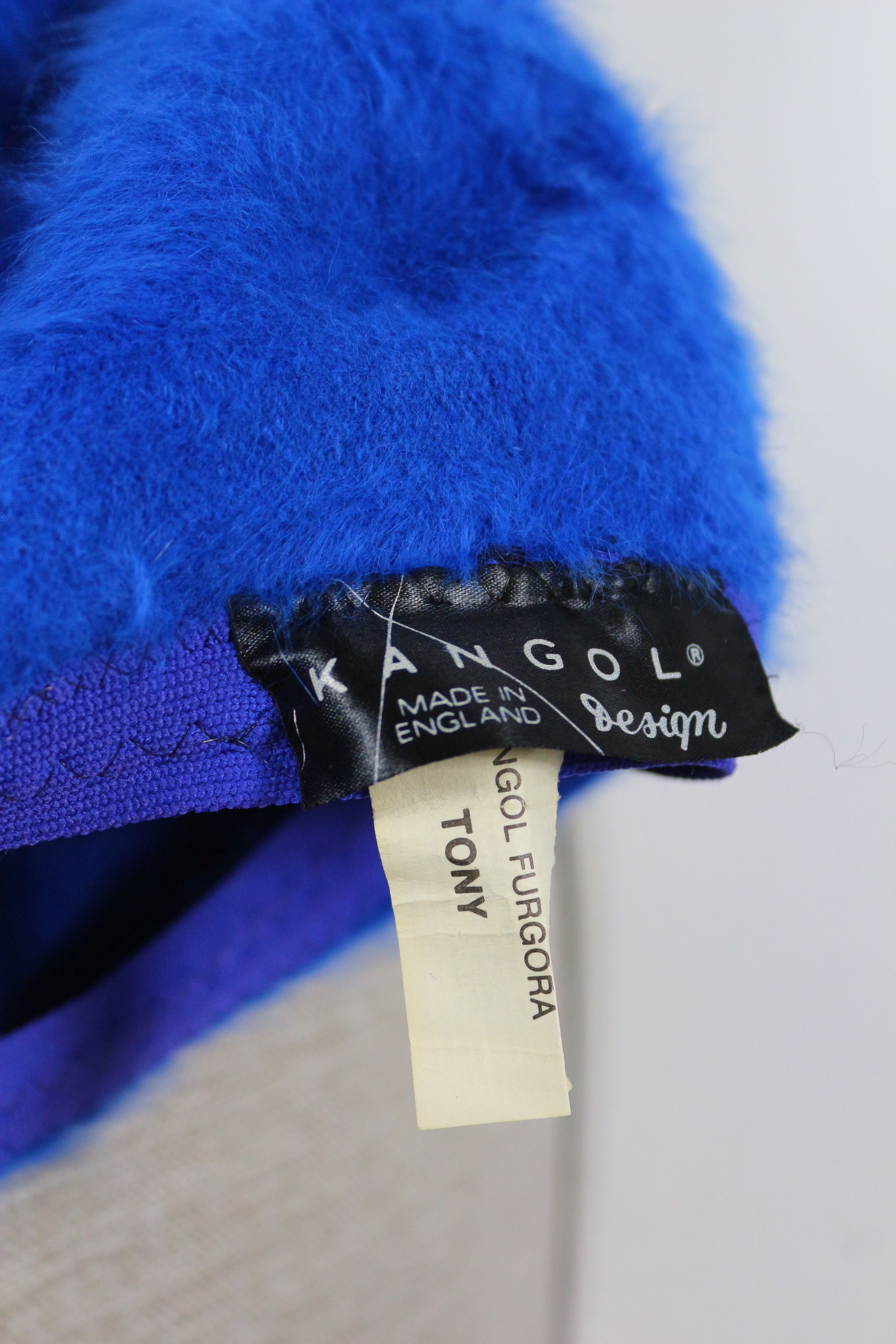 Kangol × Vintage Kangol Furgora Tony Rabbit Hair Angora Fur Hat NZ Size ONE SIZE - 5 Thumbnail