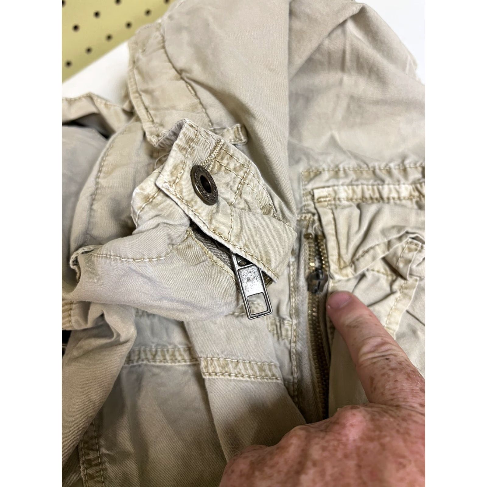 Polo Ralph Lauren VINTAGE Polo Ralph Lauren Cargo Pants Mens 38x32 Tan Beige Cotton Military Utility Army Size US M / EU 48-50 / 2 - 4 Thumbnail