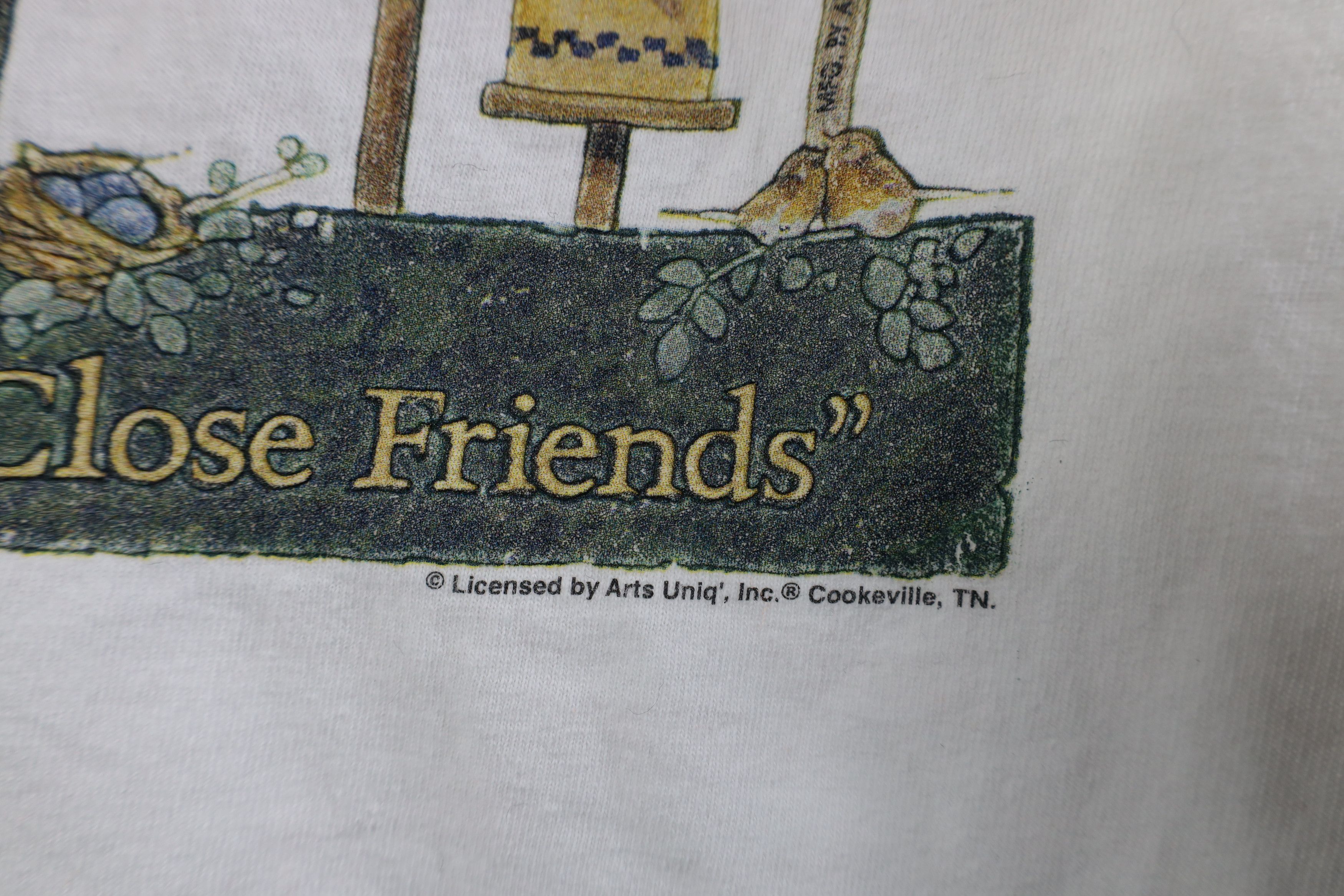 Vintage Vintage 90s Nature Bird Birdhouse Neighbors Close T-Shirt Size M / US 6-8 / IT 42-44 - 6 Thumbnail