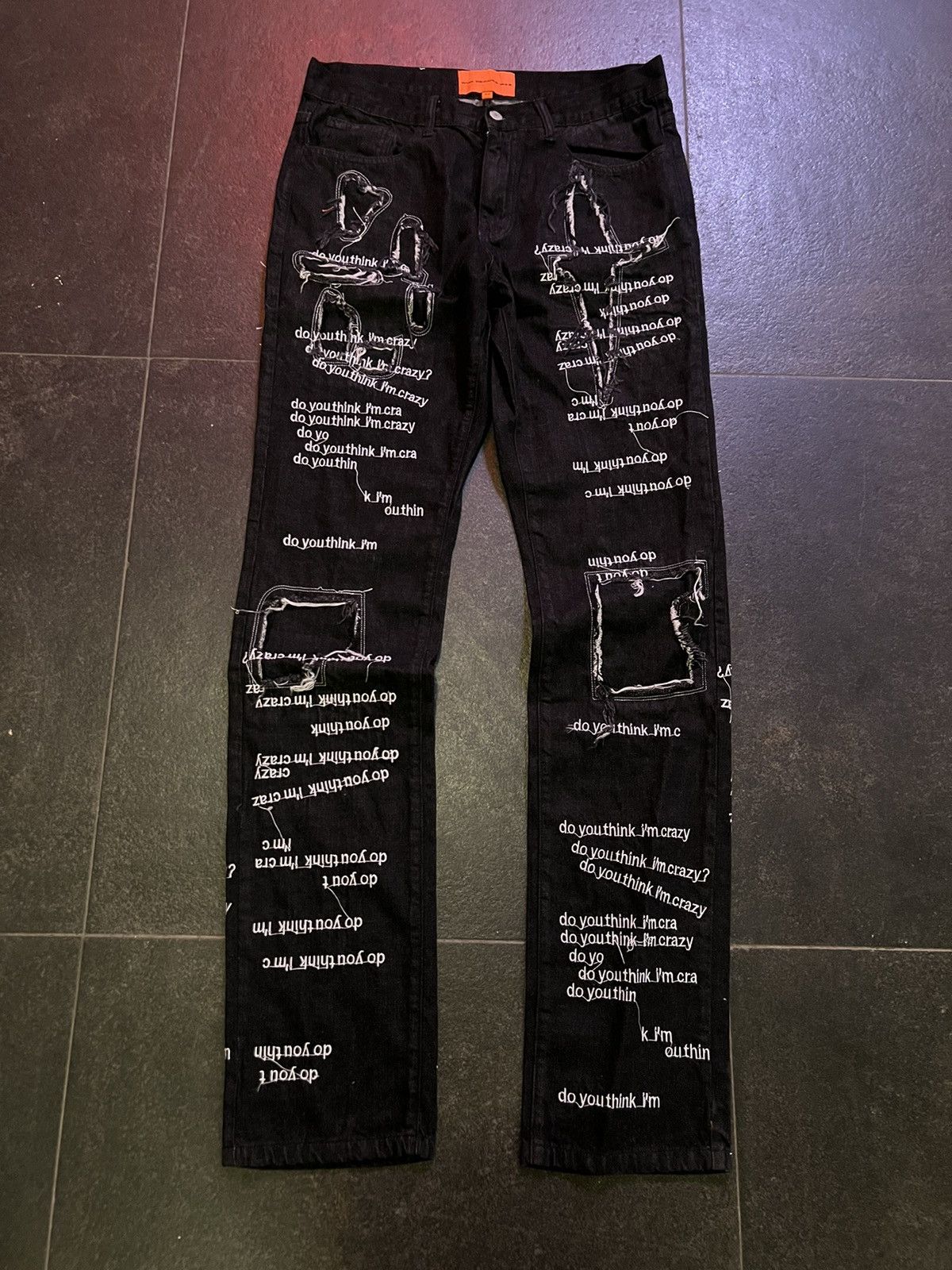 Who Decides War DYTIC DENIM scripture denim | Grailed