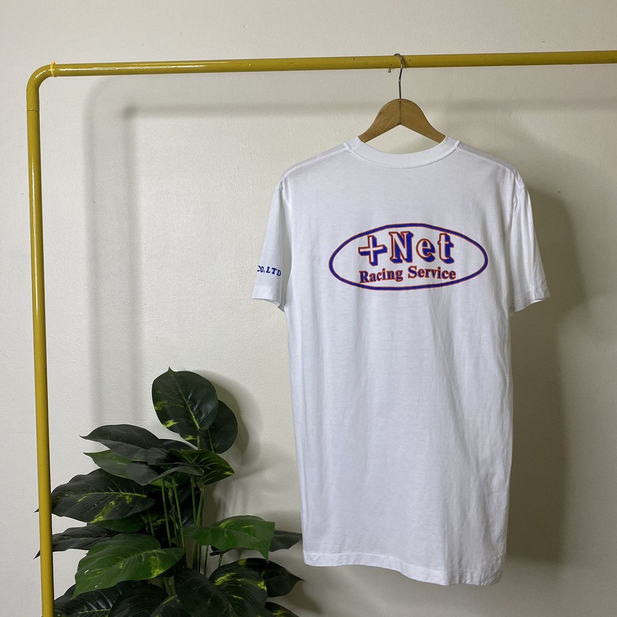 Vintage Vintage 90s +Net Racing Service Sawa Co Ltd Racing T Shirt Size US M / EU 48-50 / 2 - 1 Thumbnail
