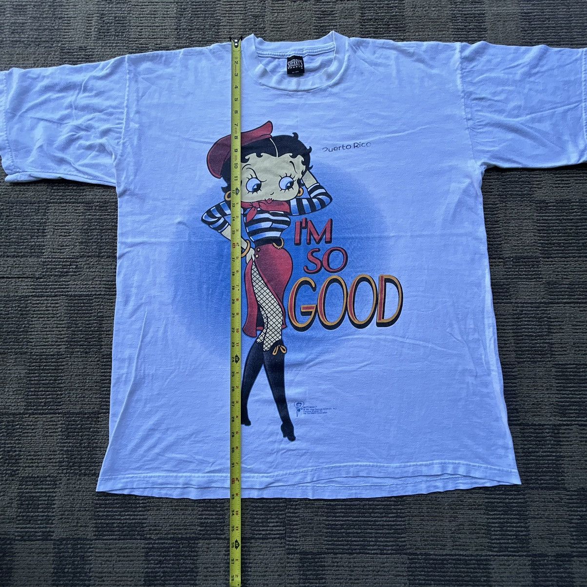 Vintage Vintage 90’s Betty Boop Puerto Rico Night Gown T-Shirt Size ONE SIZE - 6 Thumbnail