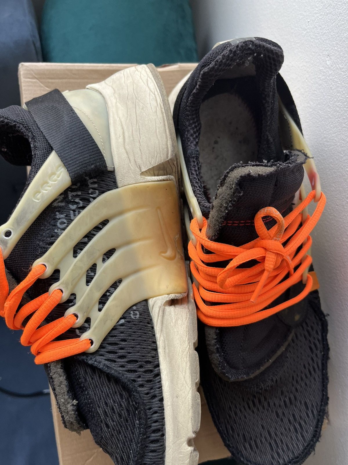 Nike × Off-White Nike Presto Off White Virgil Abloh Size US 14 / EU 47 - 9 Thumbnail
