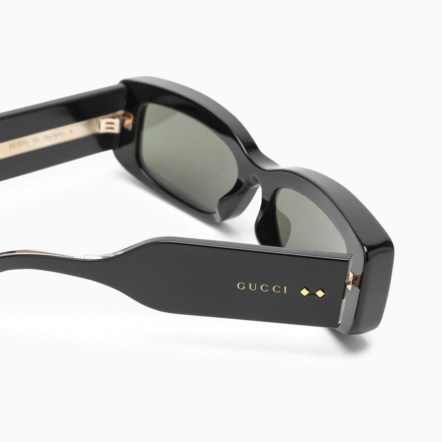 Gucci o1d2blof0824 Size: OS / Rectangular Sunglasses in Black Size ONE SIZE - 3 Thumbnail