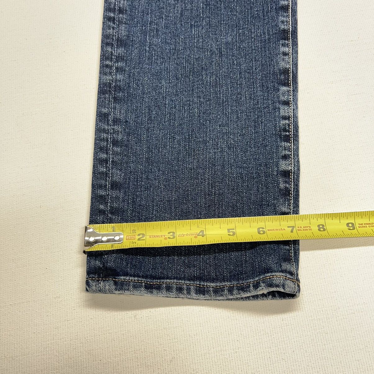 AG Adriano Goldschmied AG Jeans Blue Alexxis Slim High Rise Vintage Denim Faded Size 32" / US 10 / IT 46 - 20 Thumbnail