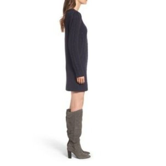 Treasure & Bond Treasure & Bond X Something Navy Sweater Dress Size M / US 6-8 / IT 42-44 - 5 Thumbnail