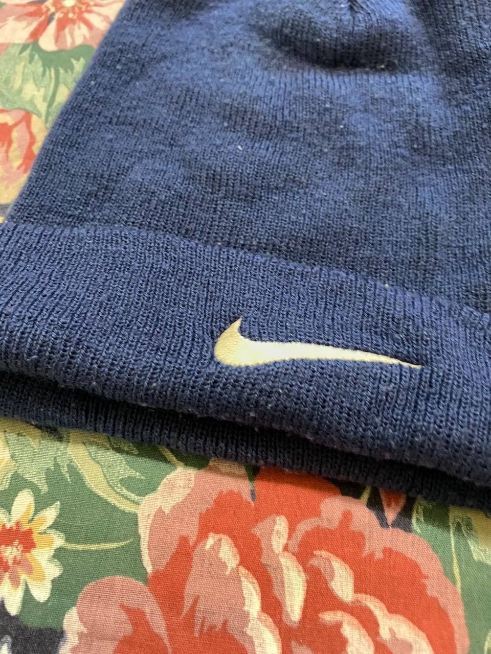 Nike Vintage Y2K Hats Nike big logo blue Streetwear Size ONE SIZE - 4 Thumbnail