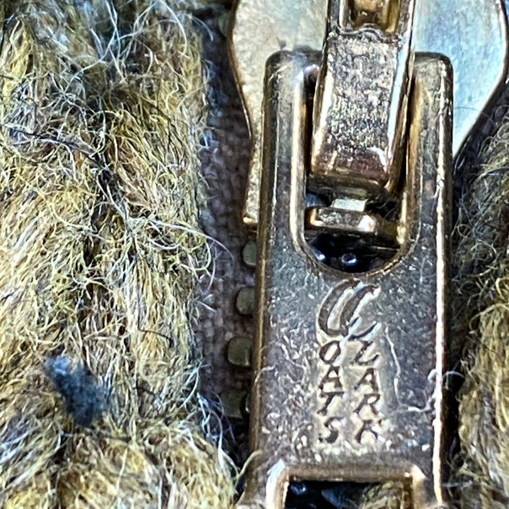 Handmade Vintage 1958 Green Goose Cowichan Handmade Woven Wool Jacke Size US L / EU 52-54 / 3 - 2 Thumbnail