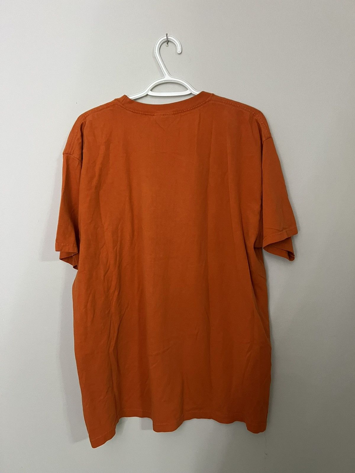 Nike Vintage Nike T-Shirt Swoosh Orange/Black Made In Canada Size US L / EU 52-54 / 3 - 4 Thumbnail