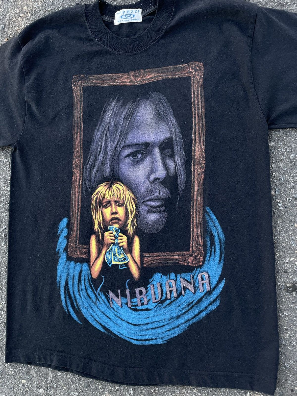 Band Tees ❗️RARE❗️Vintage Nirvana Kurt Cobain T-Shirt Band Tee Y2K Size US M / EU 48-50 / 2 - 2 Thumbnail