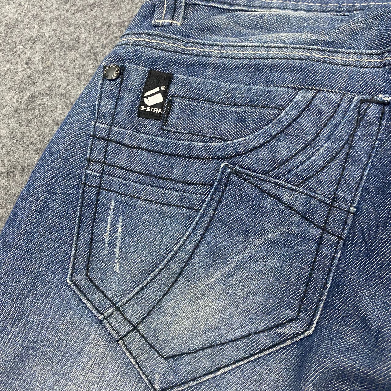 G-Star 💥Best Offer💥Vintage G Star Raws Distressed Denim Size US 30 / EU 46 - 15 Thumbnail