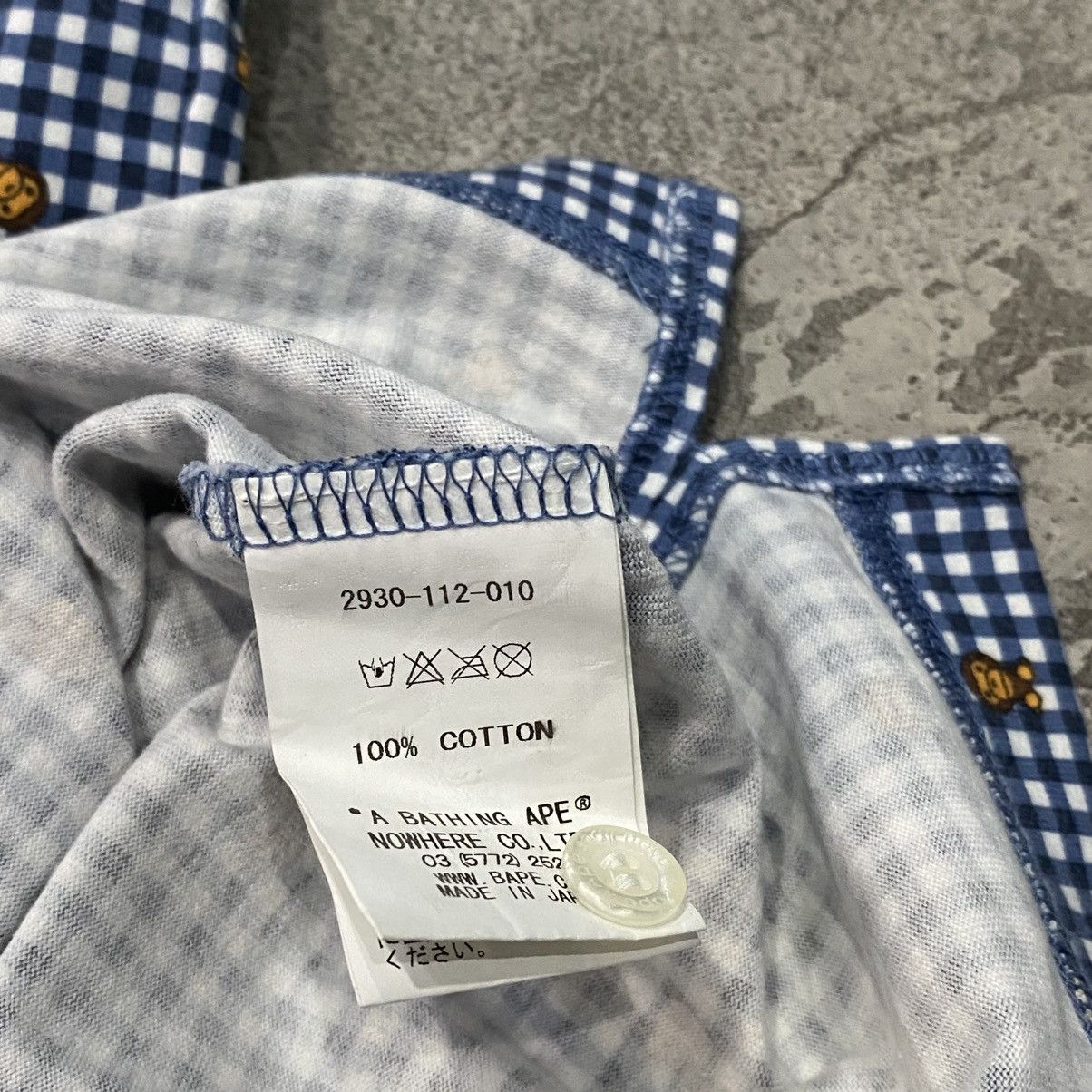 Bape Baby Milo Shirt Monogram Size US L / EU 52-54 / 3 - 3 Thumbnail
