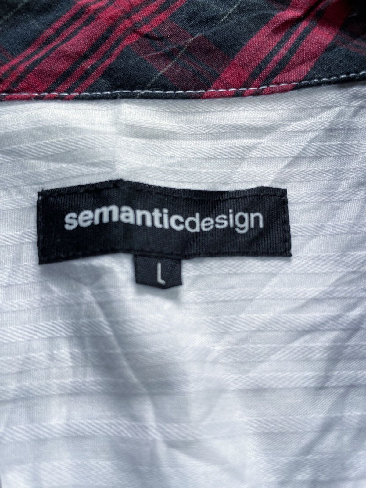 semanticdesign SEMANTIC DESIGN CASUAL WHITE BUTTON DOWN SHIRT Size US M / EU 48-50 / 2 - 6 Thumbnail