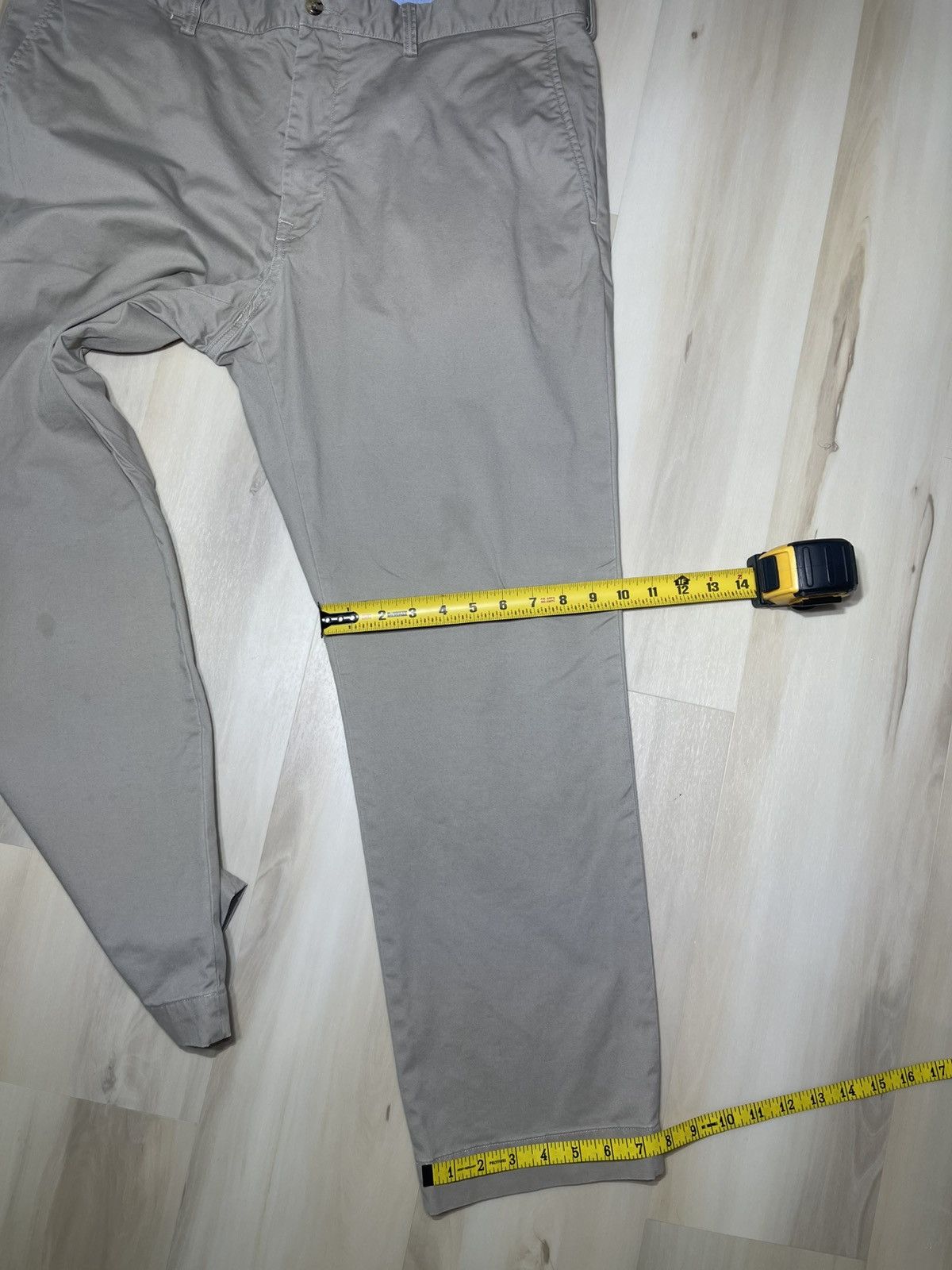 Polo Ralph Lauren Polo Ralph Lauren Pants 40x30 Khaki Chino Stretch Slim Fit Size US 40 / EU 56 - 6 Thumbnail