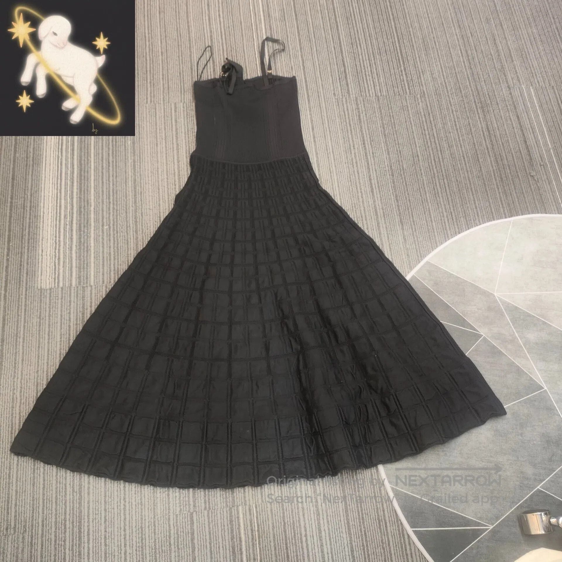 Chanel Chanel Black bow diamond buckle strapless dress size 34| Size XXS / US 00 / IT 34 - 1 Thumbnail