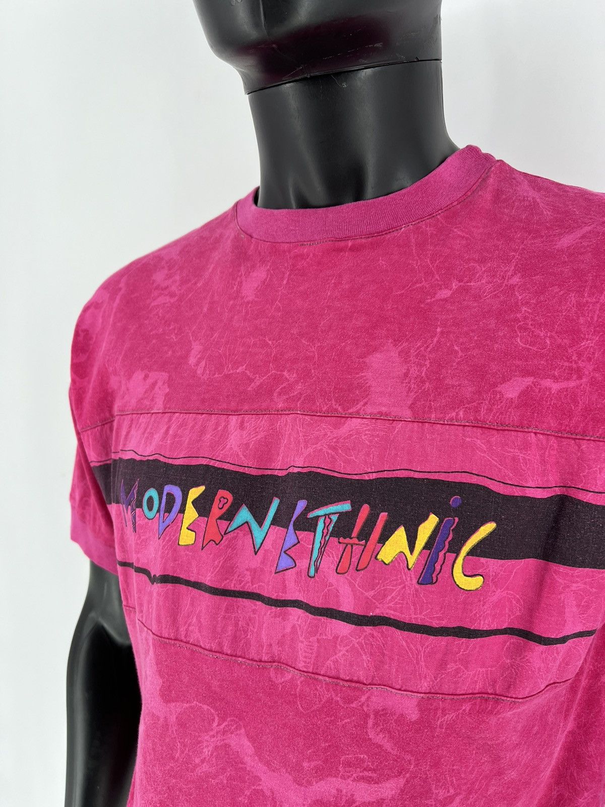 Adidas × Vintage 90s Vintage Adidas Take Off Modern Ethnic Off Tie-Dye tshirt Size US M / EU 48-50 / 2 - 6 Thumbnail