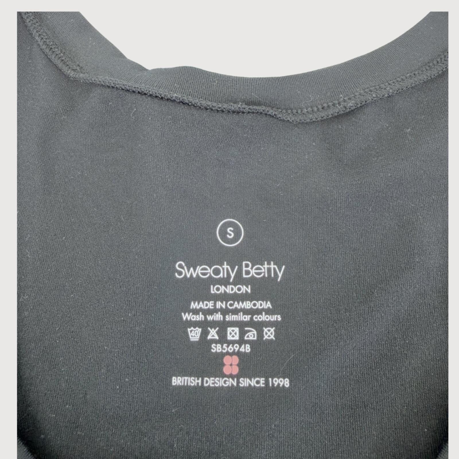 Other Sweaty Betty Gary Jumpsuit Black S Size 28" / US 6 / IT 42 - 4 Thumbnail
