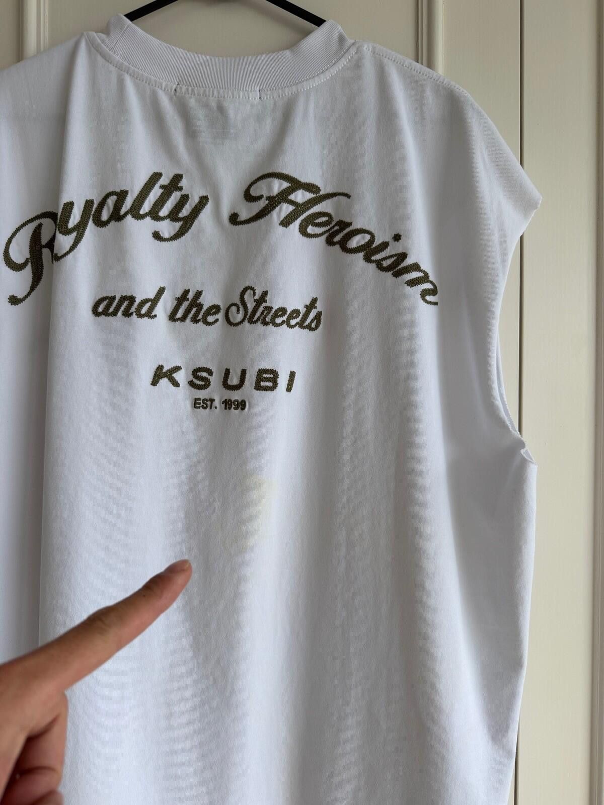 Ksubi new ksubi tee shirt mens royalty halen singlet white medium Size US M / EU 48-50 / 2 - 8 Thumbnail
