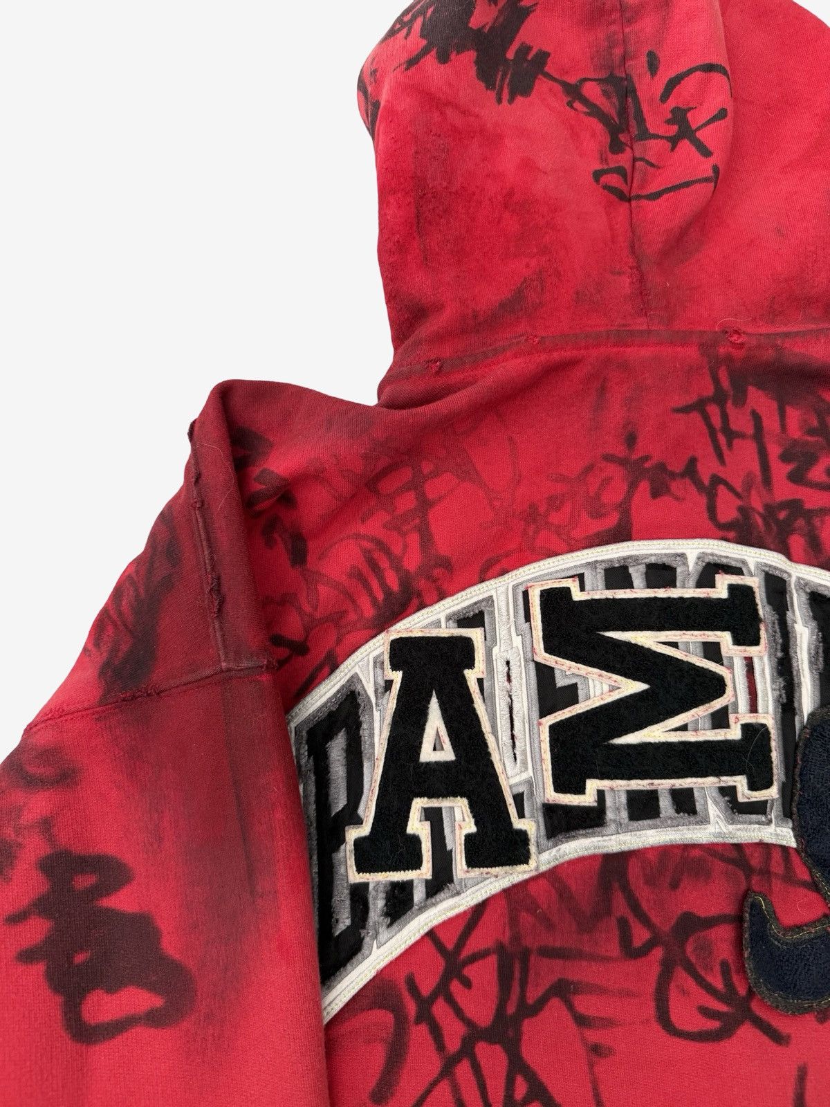 Balenciaga Balenciaga SS23 Red Skate Graffiti Zip Hoodie Sz.S Size US S / EU 44-46 / 1 - 7 Thumbnail