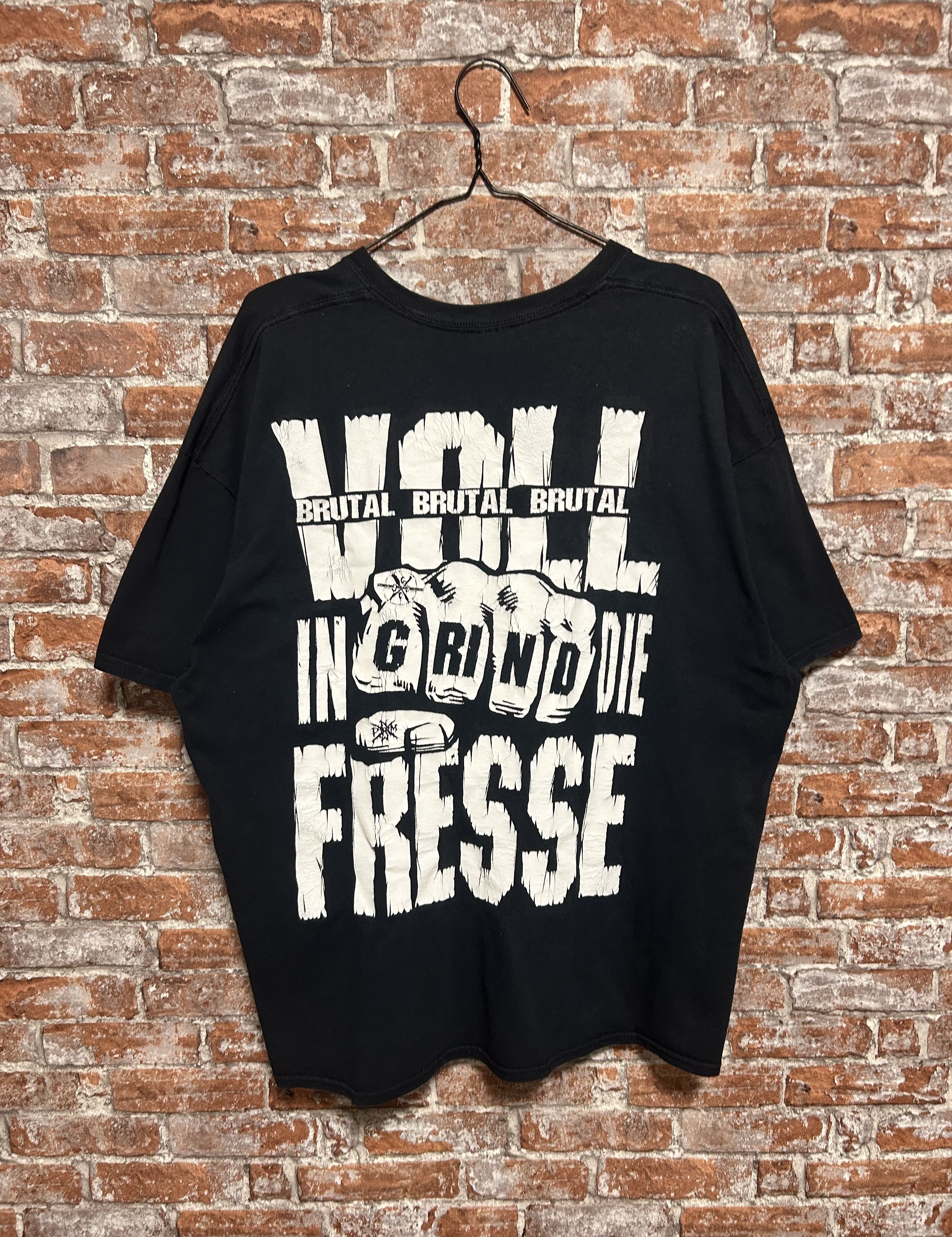 Band Tees By Brute Force 2000s Vintage Brutal Death Metal Band Tee Size US XXL / EU 58 / 5 - 2 Thumbnail