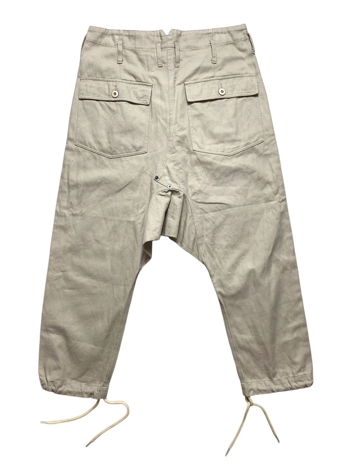 2000s NCS Hakama Harem Pants Yohji Style
