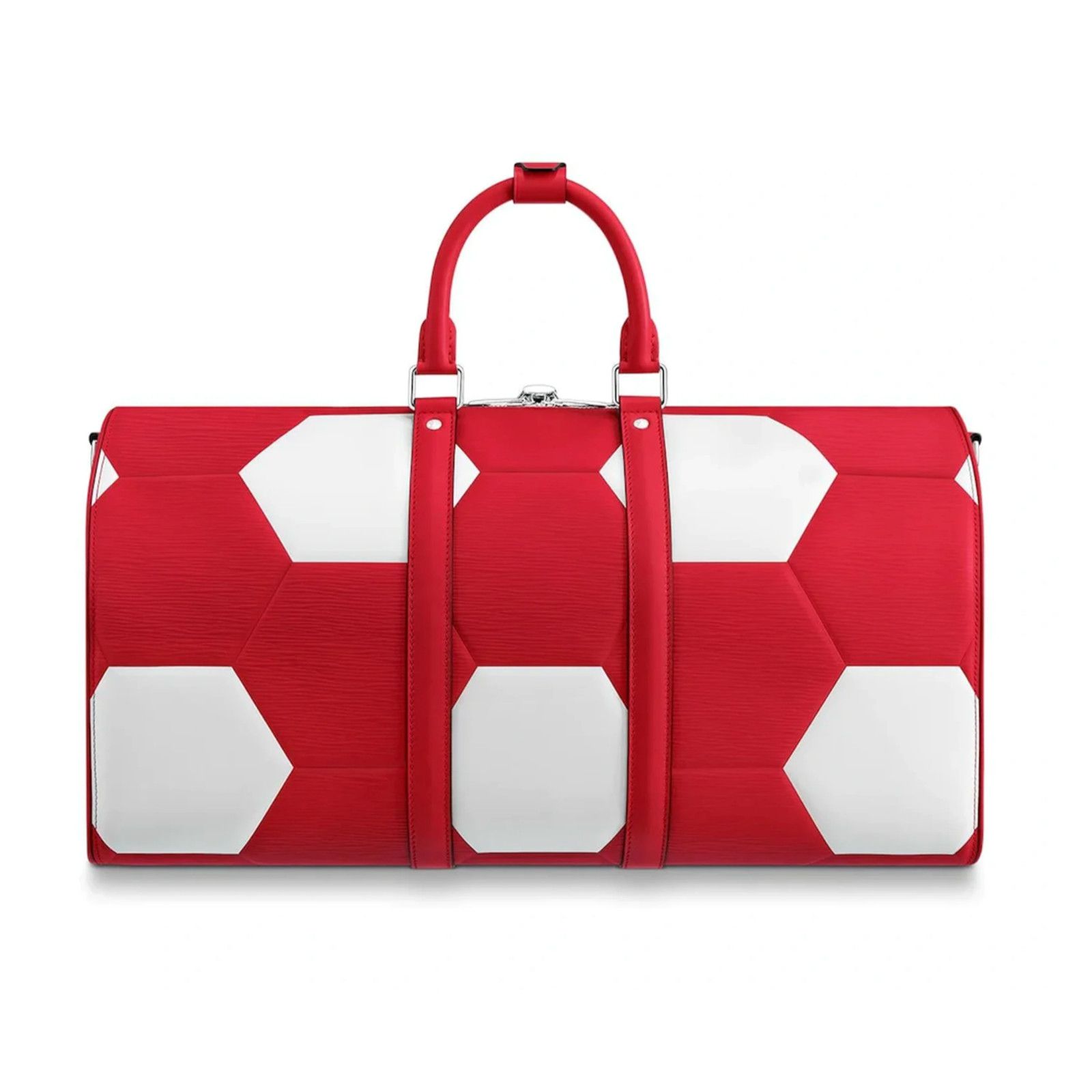Louis Vuitton Louis Vuitton Keepall Bandouliere Hexagon Epi Weekend Bag Size ONE SIZE - 4 Thumbnail