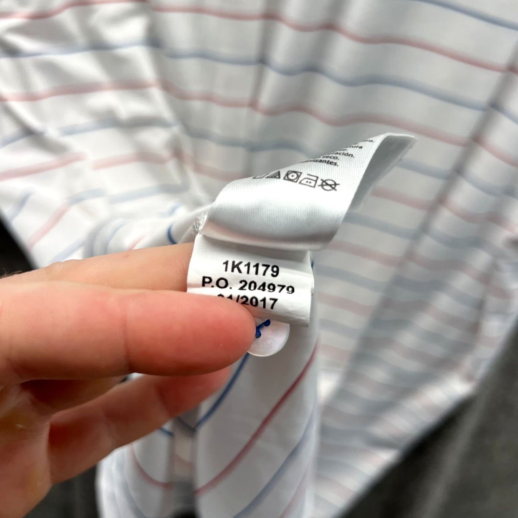 Vineyard Vines Vineyard Vines Polo Shirt Mens XL White Blue Striped Whale Preppy Stretch Extra Size US XL / EU 56 / 4 - 2 Thumbnail