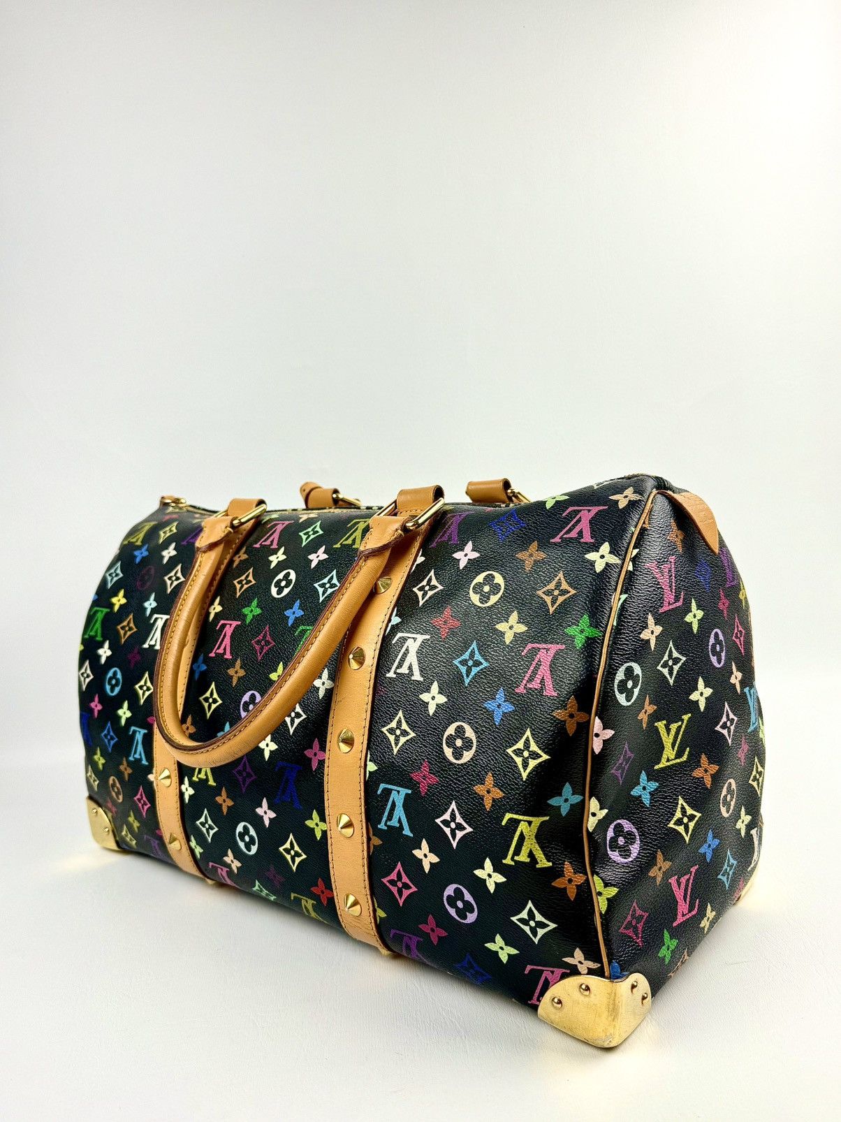 Louis Vuitton × Takashi Murakami Louis Vuitton - Murakami - F/W 03 - Multicolor - Keepall 45 Size ONE SIZE - 16 Thumbnail