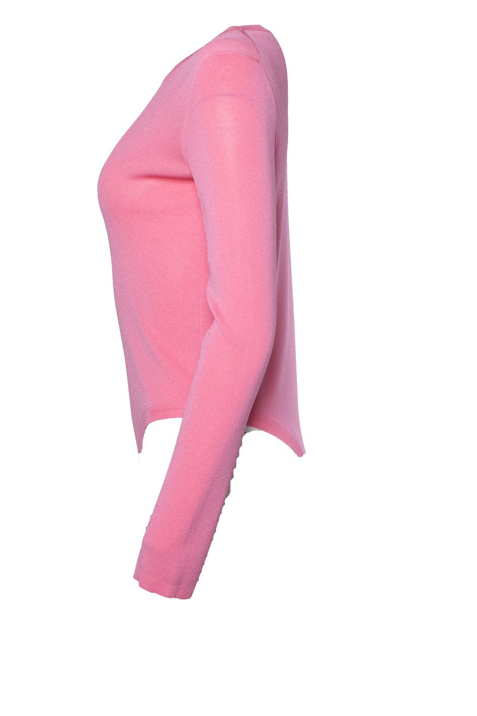 Chanel Chanel, knitted barbie pink asymmetric top Size S / US 4 / IT 40 - 2 Thumbnail