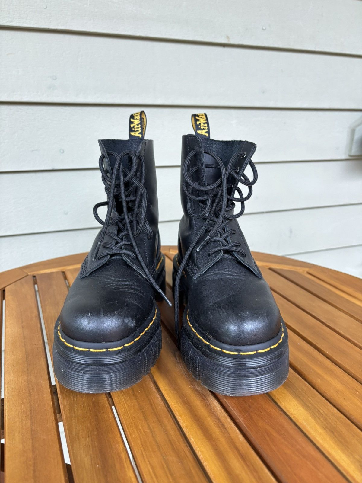 Dr. Martens Dr. Martens Platform Boot Size US 6 / IT 36 - 3 Thumbnail