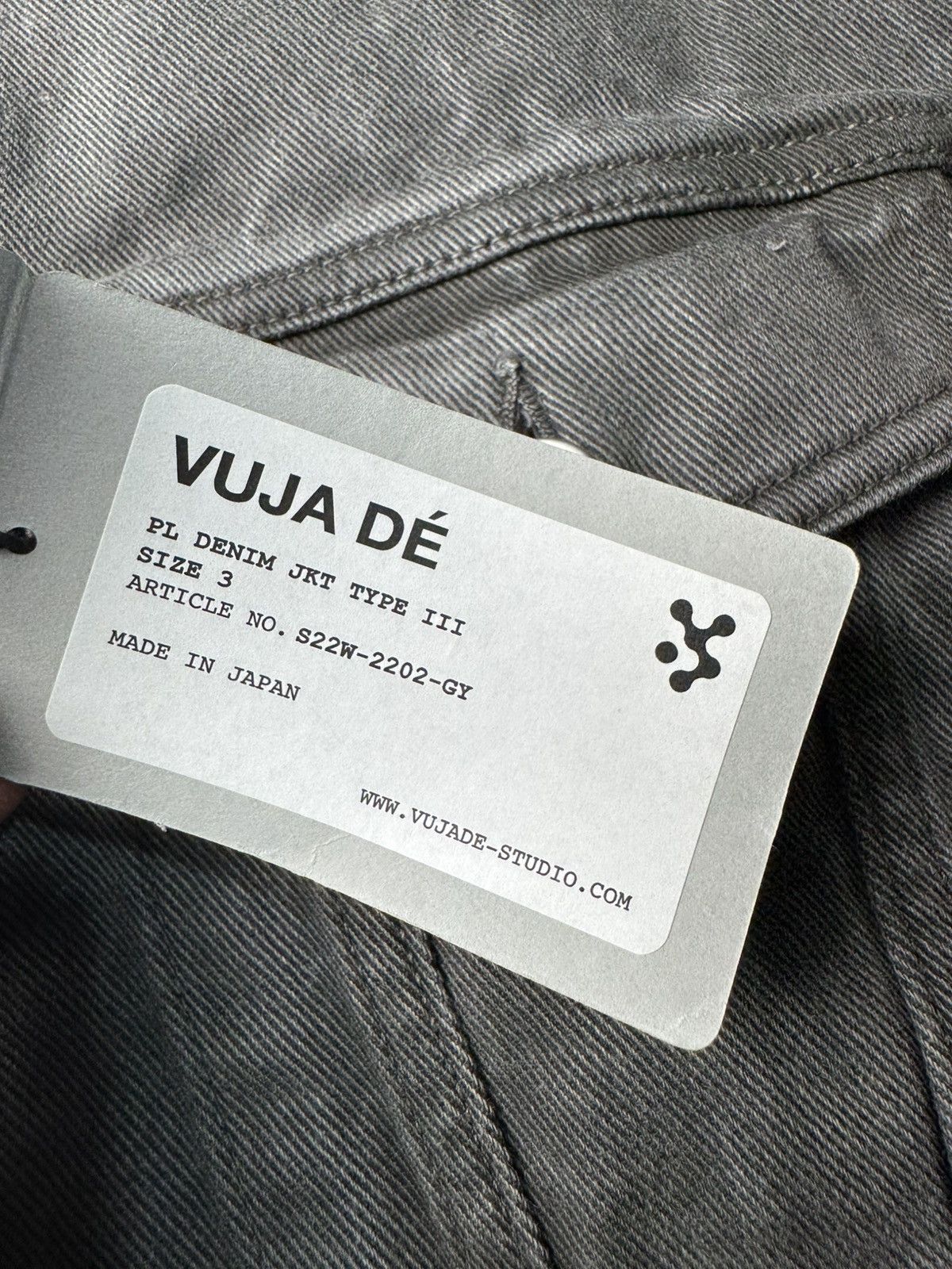 Vuja De Type lll denim jacket Size US L / EU 52-54 / 3 - 3 Thumbnail
