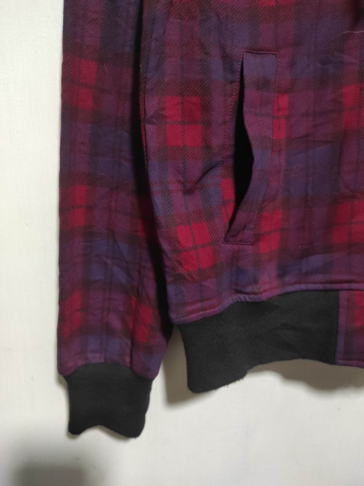 Hysteric Glamour Euroyal plaid zip fur hoodie Size US M / EU 48-50 / 2 - 6 Thumbnail