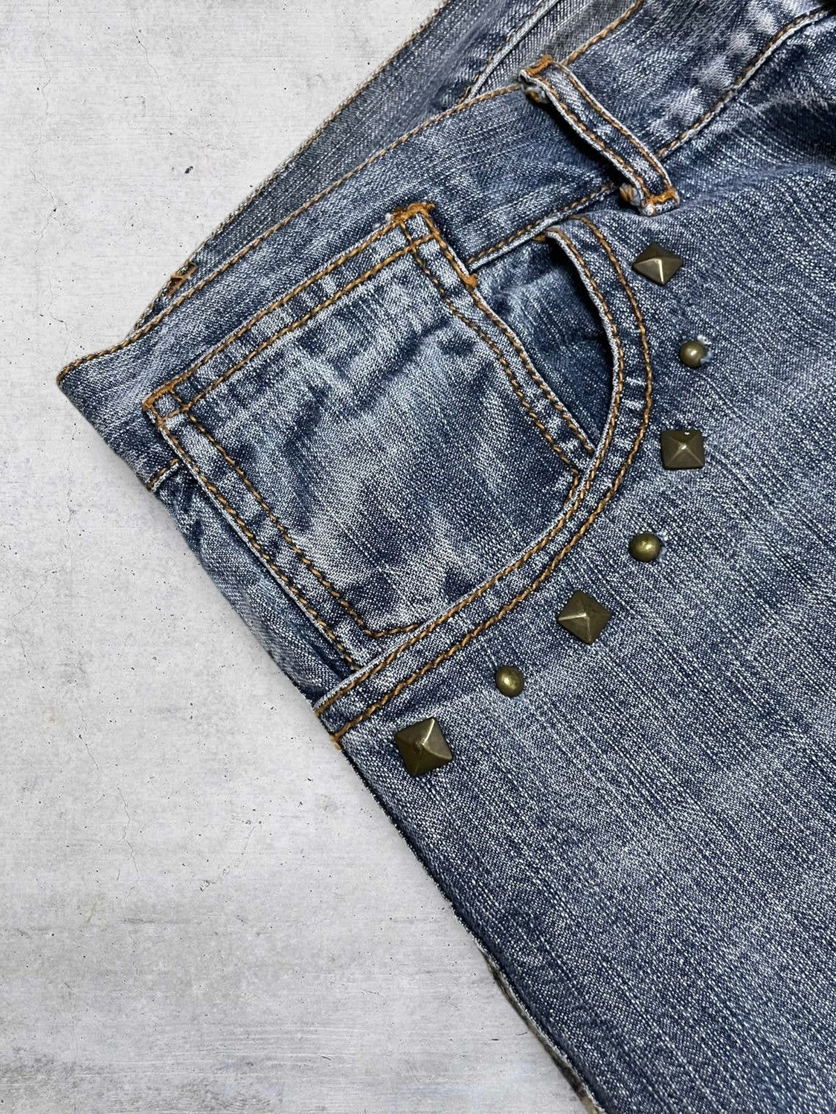 In The Attic VINTAGE IN THE ATTIC JAPAN 90S ARCHIVE DEAD OR ALIVE DENIM Size US 33 - 12 Thumbnail