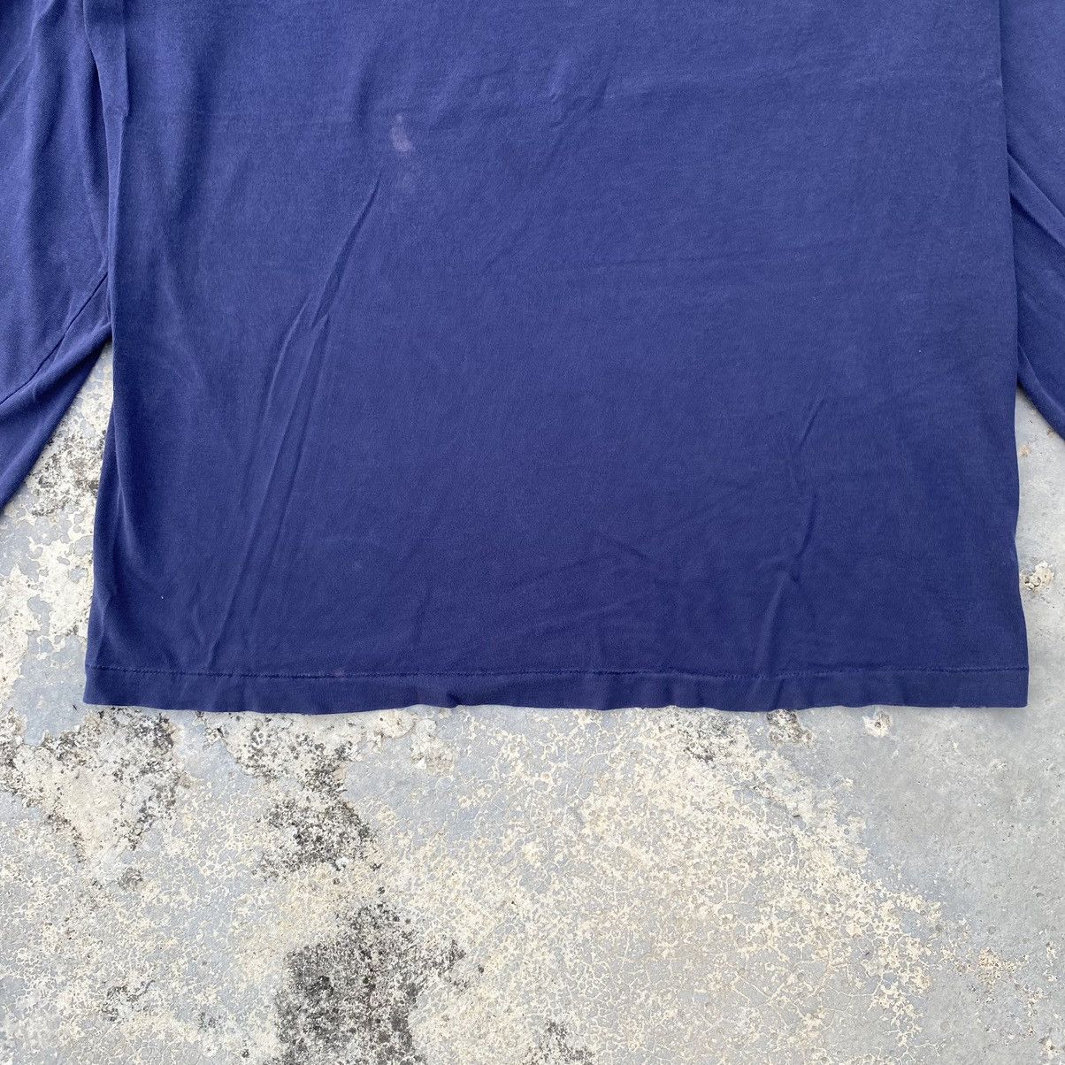 Polo Ralph Lauren × Vintage 90s polo ralph lauren bear long sleeve ripped pocket tee Size US S / EU 44-46 / 1 - 2 Thumbnail