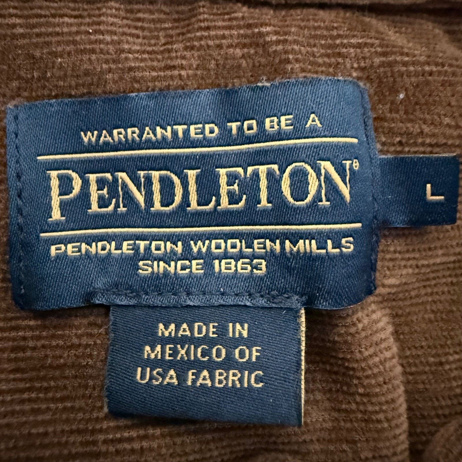 Pendleton Pendleton Flannel Virgin Wool Shirt Mens L Plaid Long Sleeve Size US L / EU 52-54 / 3 - 2 Thumbnail