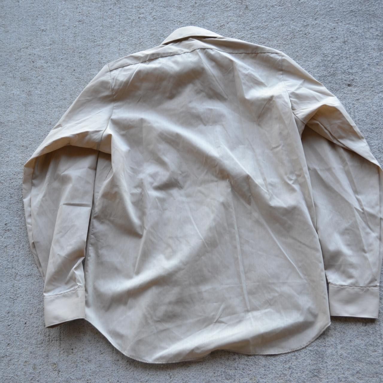 Vintage vintage brown 50s korea era military shirt fits XL Size US XL / EU 56 / 4 - 2 Thumbnail