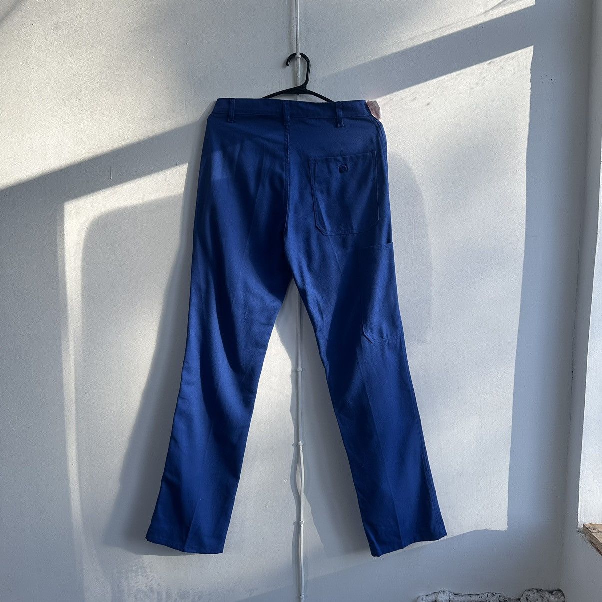 Other 1970ʼs Vintage French utility HBT Sanfor Cotton Work Pants Size US 30 / EU 46 - 11 Thumbnail