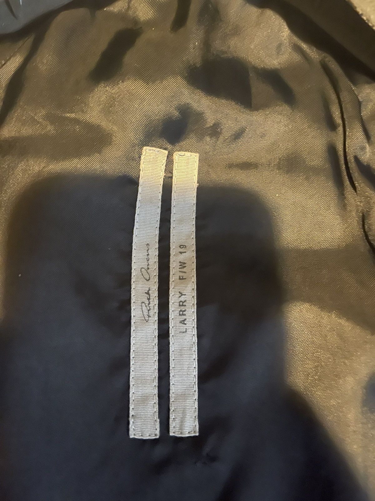 Rick Owens Rick Owens “Stooges Jacket” in black Size US L / EU 52-54 / 3 - 4 Thumbnail