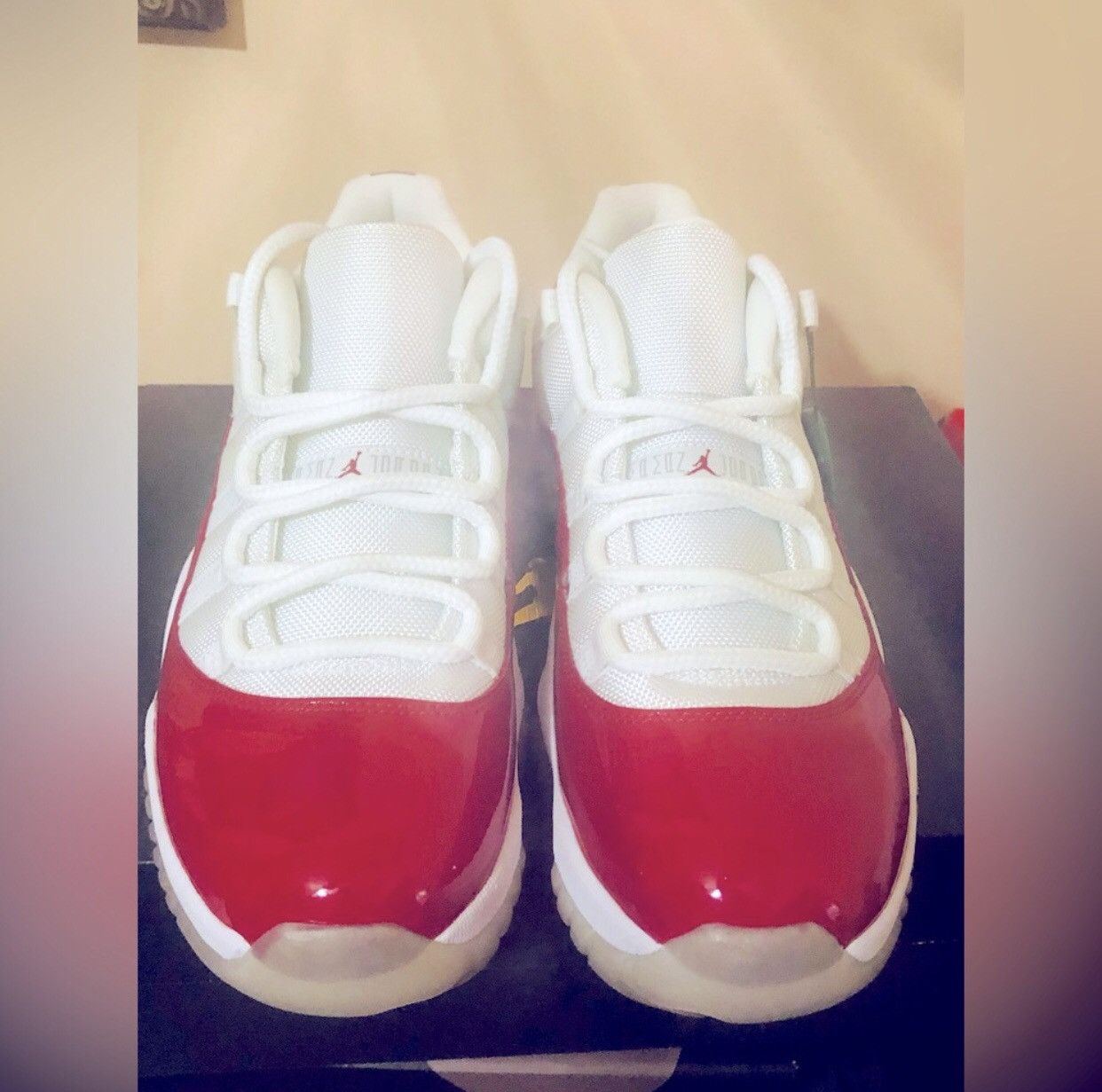 Jordan Brand Jordan 11 Low Cherry Retro - Exclusive limited stock Size US 9.5 / EU 42-43 - 3 Thumbnail
