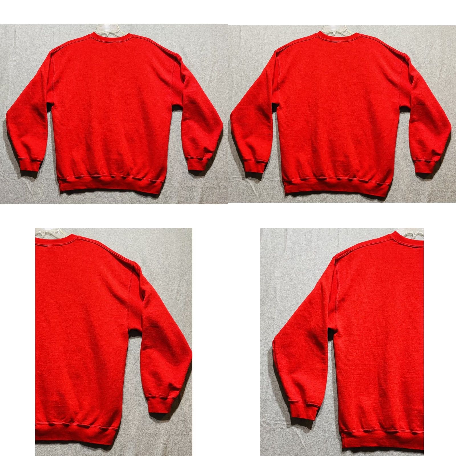Gildan REX Orange County Red Pullover Sweater Sweatshirt Gildan Crew Neck Long Sleeve Red Knit Size L Adults Womens Size L / US 10 / IT 46 - 8 Thumbnail
