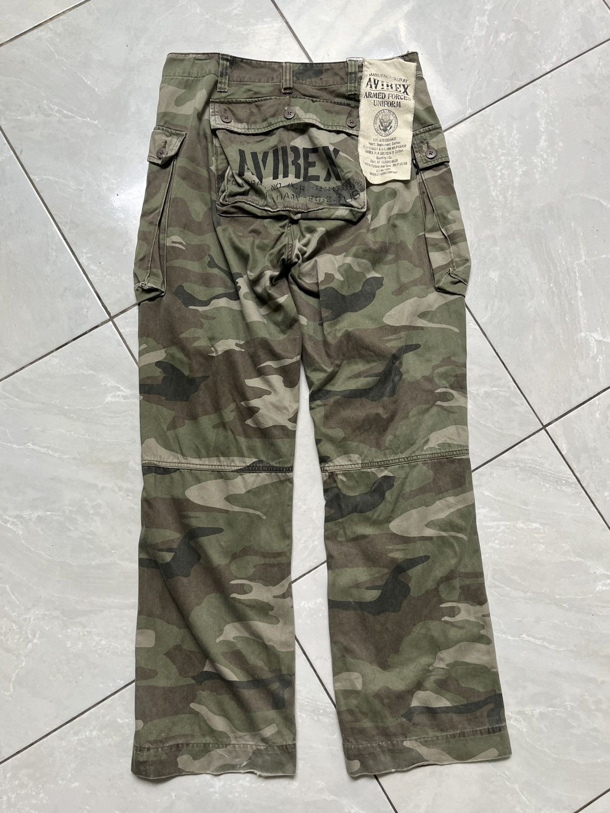 Avirex Avirex monkey pants camouflage Size US 32 / EU 48 - 4 Thumbnail