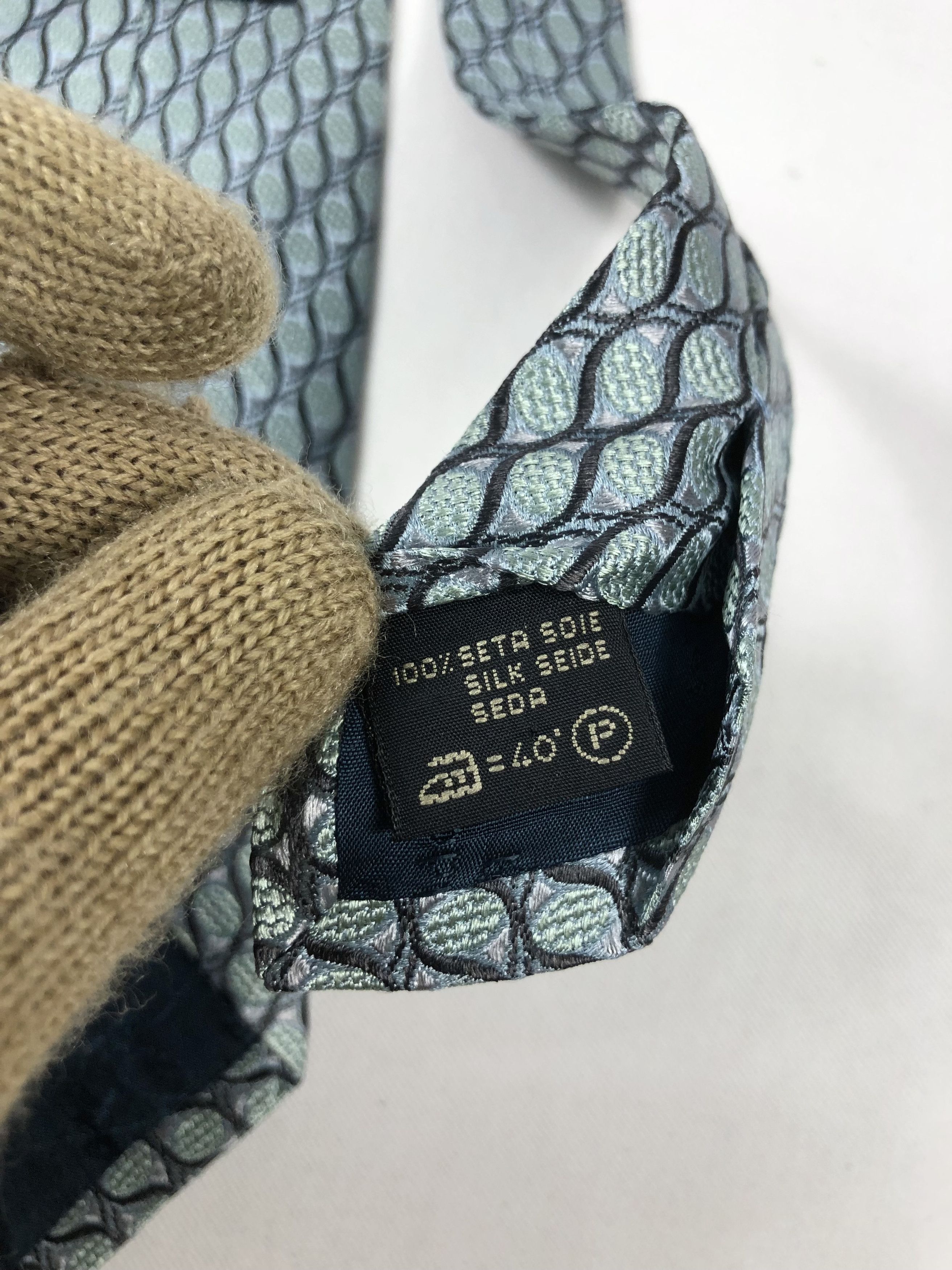 Ermenegildo Zegna Rare Ermenegildo Zegna Silk Tie Made in Italy Size ONE SIZE - 7 Thumbnail