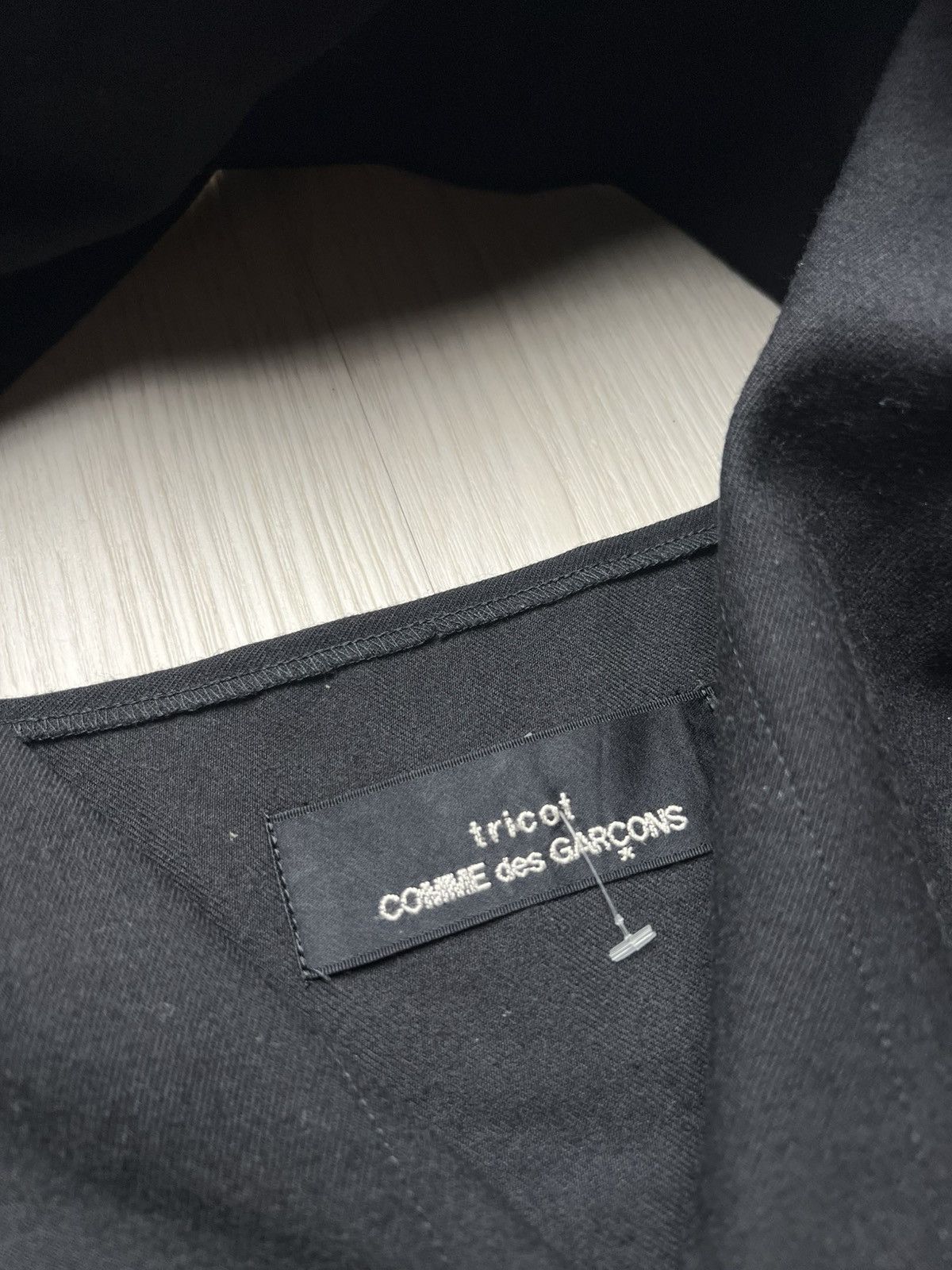 Comme des Garcons AW92 Vintage Tricot Comme des Garcons Black Jacket Size US M / EU 48-50 / 2 - 5 Thumbnail