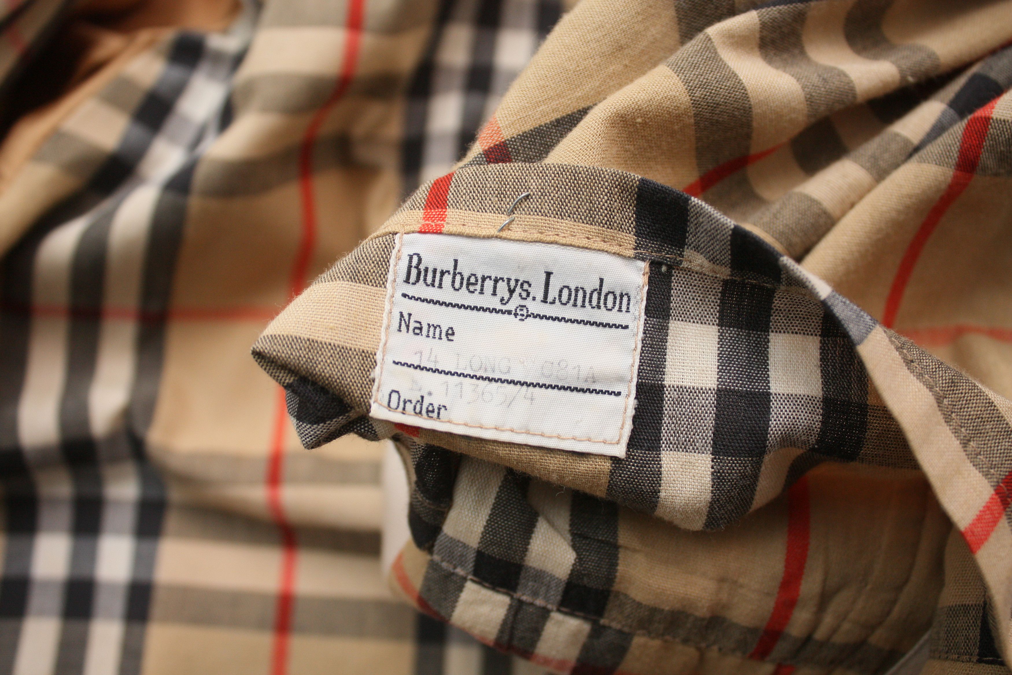 Burberry Burberry's Nova Check Beige Trench Coat Size M / US 6-8 / IT 42-44 - 8 Thumbnail