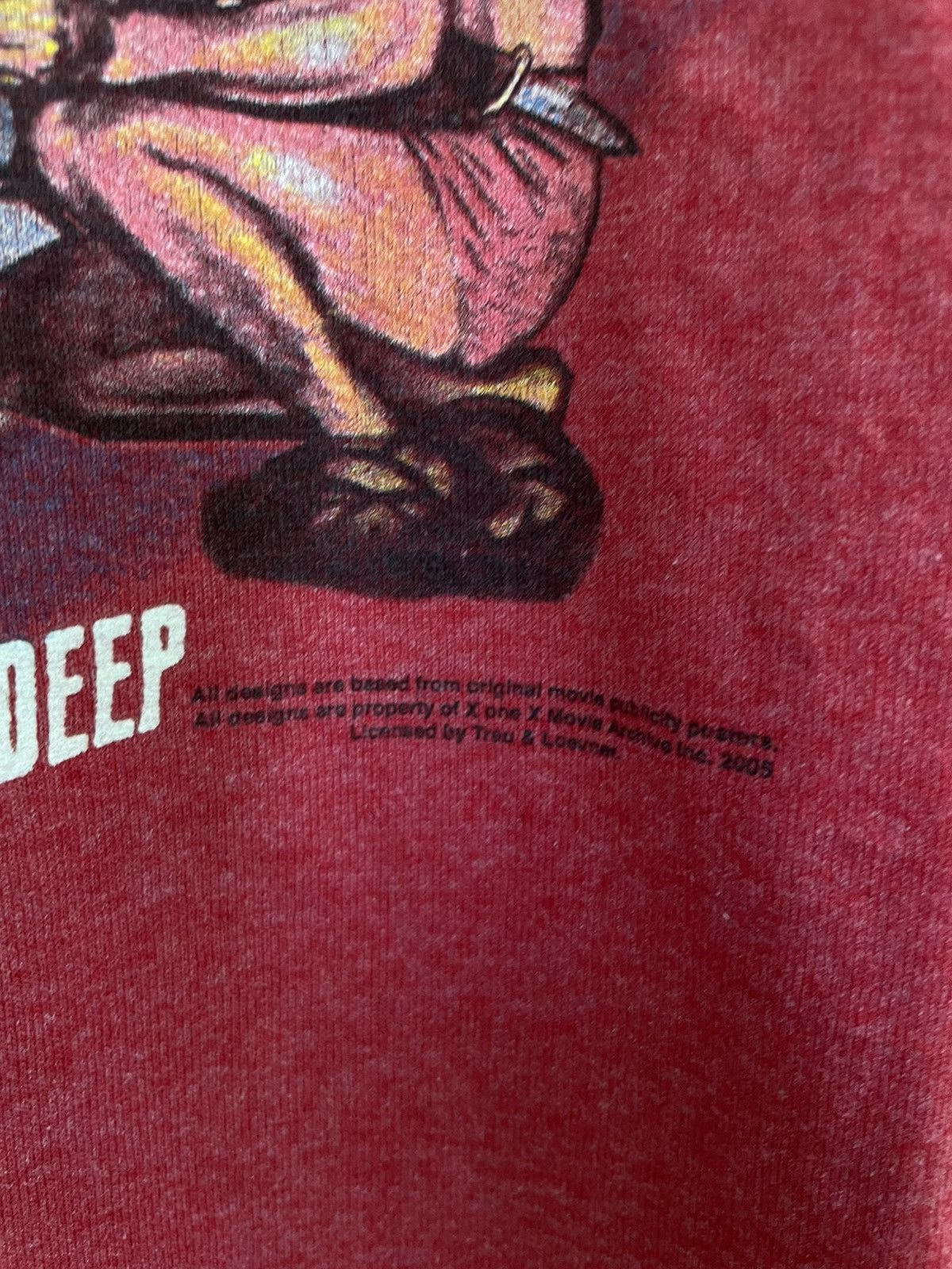Vintage Vintage Y2K Creature from the Black Lagoon movie shirt promo Size US XL / EU 56 / 4 - 5 Thumbnail