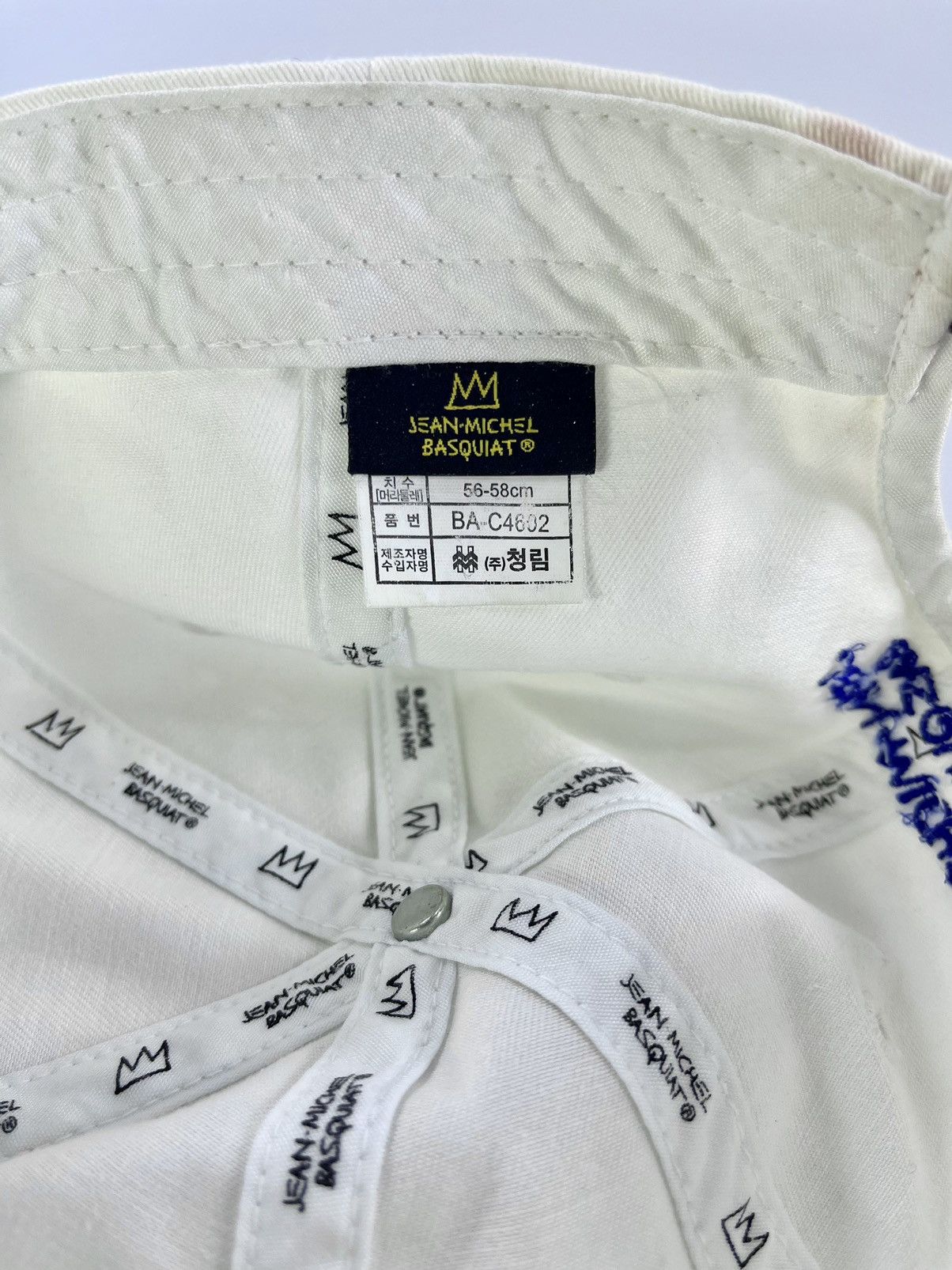 Jean-Michel Basquiat × Vintage Rare Vintage Jean Michel Basquiat Cap Size ONE SIZE - 11 Thumbnail